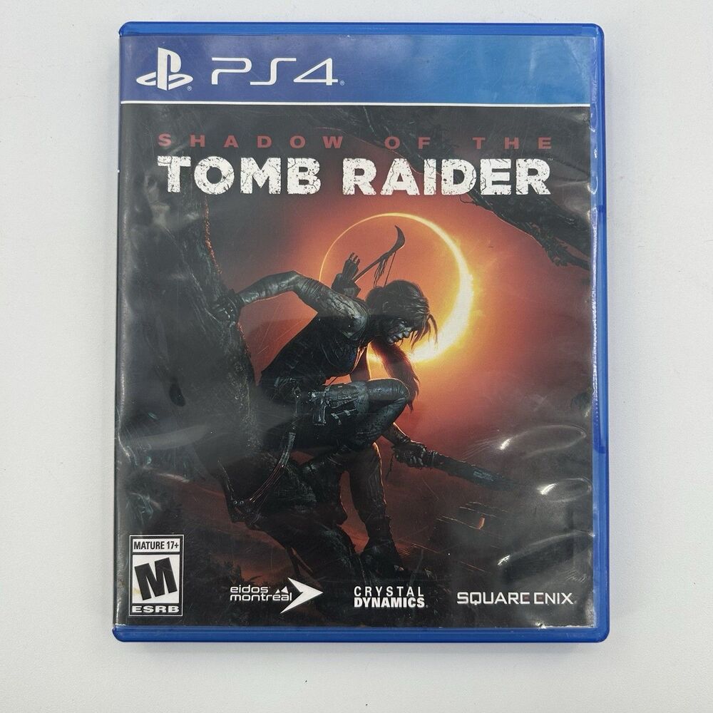 Shadow of The Tomb Raider (Sony PlayStation 4 PS4, 2018) Tested & Working